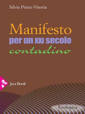 cover image of Manifesto per un XXI secolo contadino